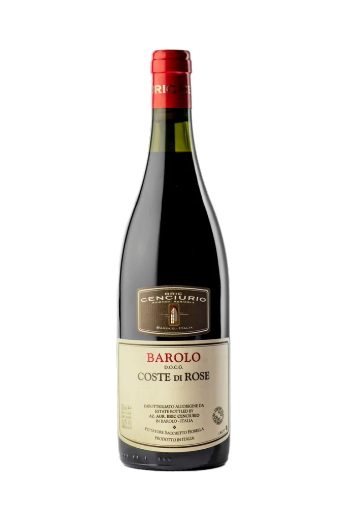 Barolo Coste di Rose, een wijn bij lamsvlees zoals lamsschenkel