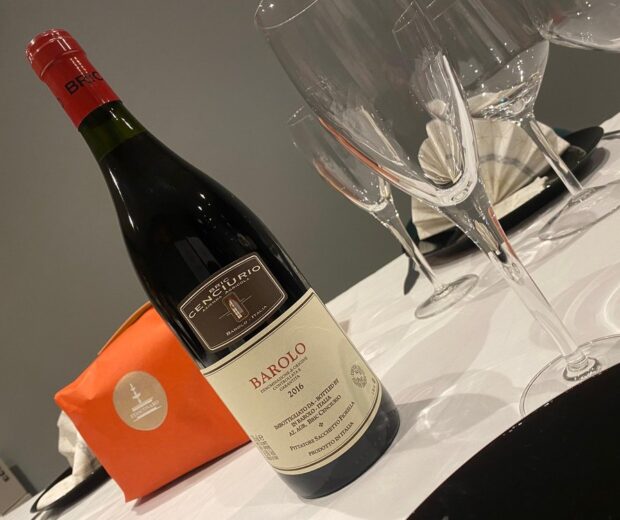 Barolo in het glas