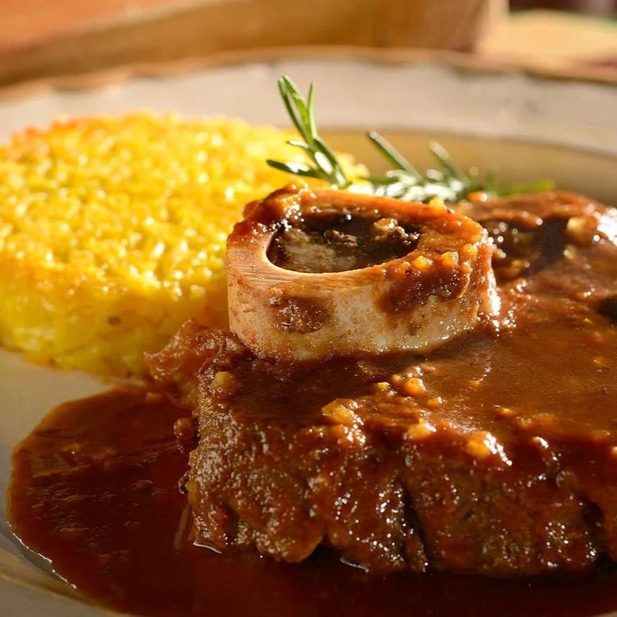 Osso Buco alla Milanese met Barbera