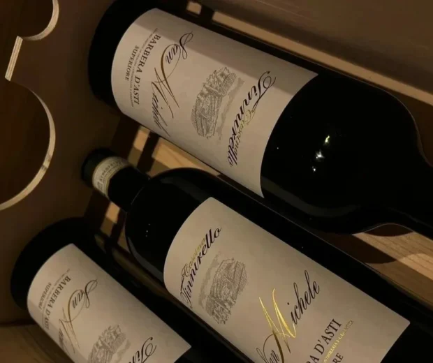 Zakelijk wijngeschenk van Franco Miscia